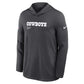 Dallas Cowboys Sideline Performance Long Sleeve Hoodie T-Shirt 🏈 Recreated Edition