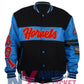 Delaware State Ole Skool Blue Letterman Jacket
