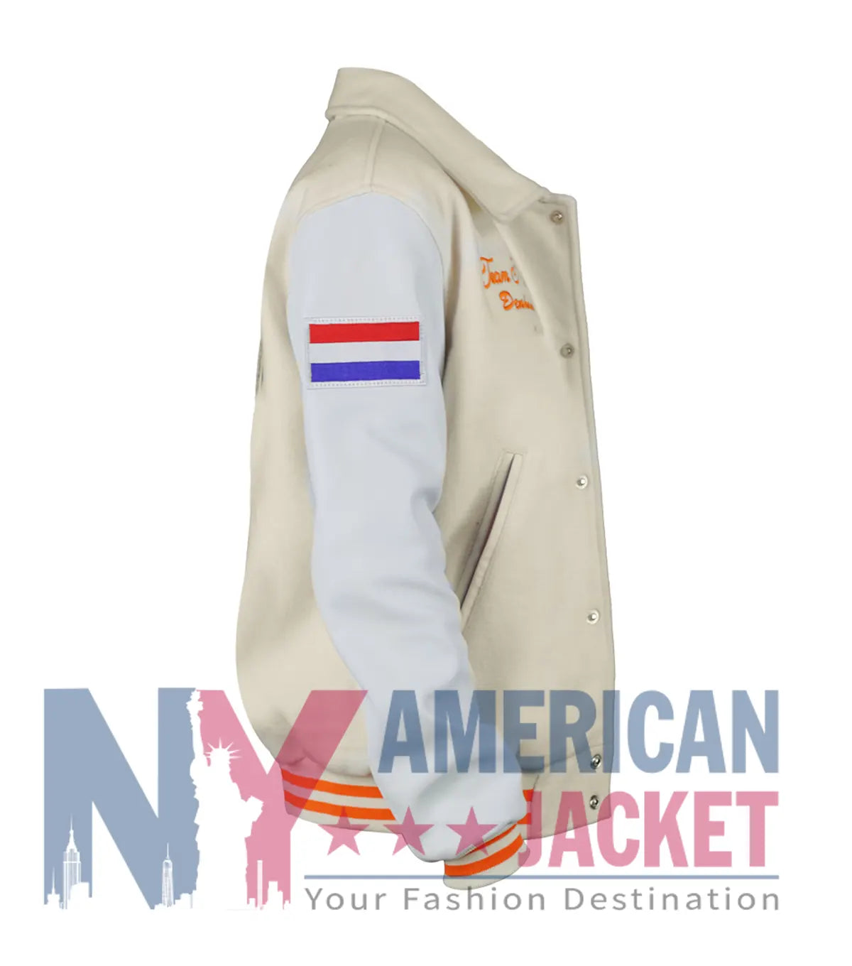 Denham Netherlands Olympic Team Varsity Jacket