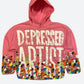Depressed Artist Hoodie 🎨🖤 Recreated Edition