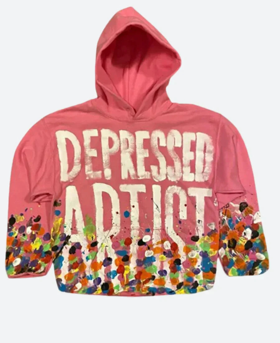 Depressed Artist Hoodie 🎨🖤 Recreated Edition