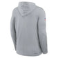 Detroit Lions Sideline Performance Long Sleeve Hoodie T-Shirt 🦁💙 Recreated Edition