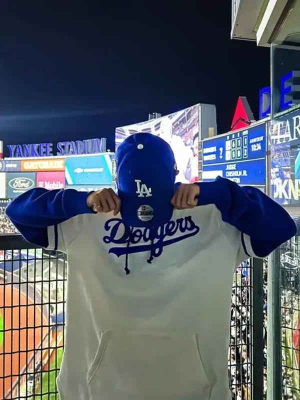 Dokyeom Los Angeles Dodgers Hoodie ⚾💙 Recreated Edition