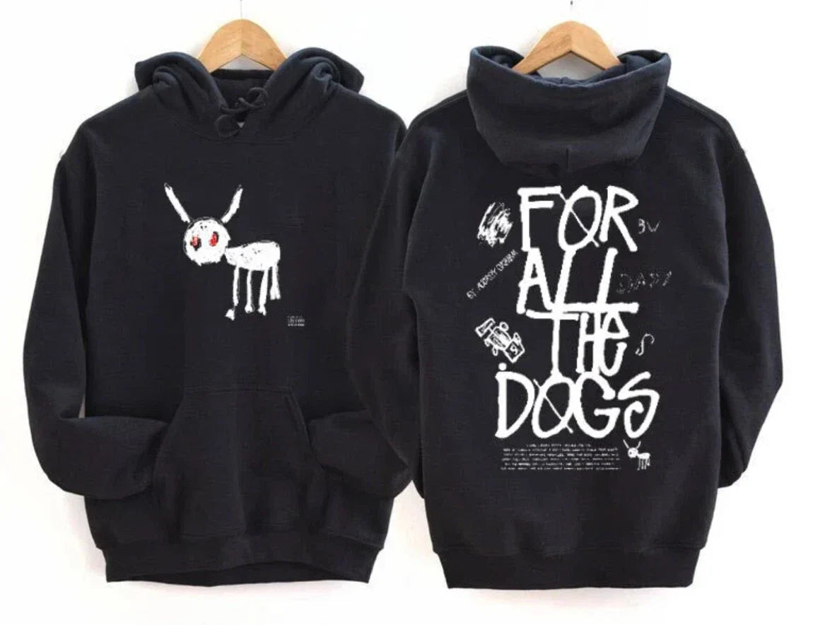 Drake “For All The Dogs” Hoodie 🐾🎵 Recreated Edition