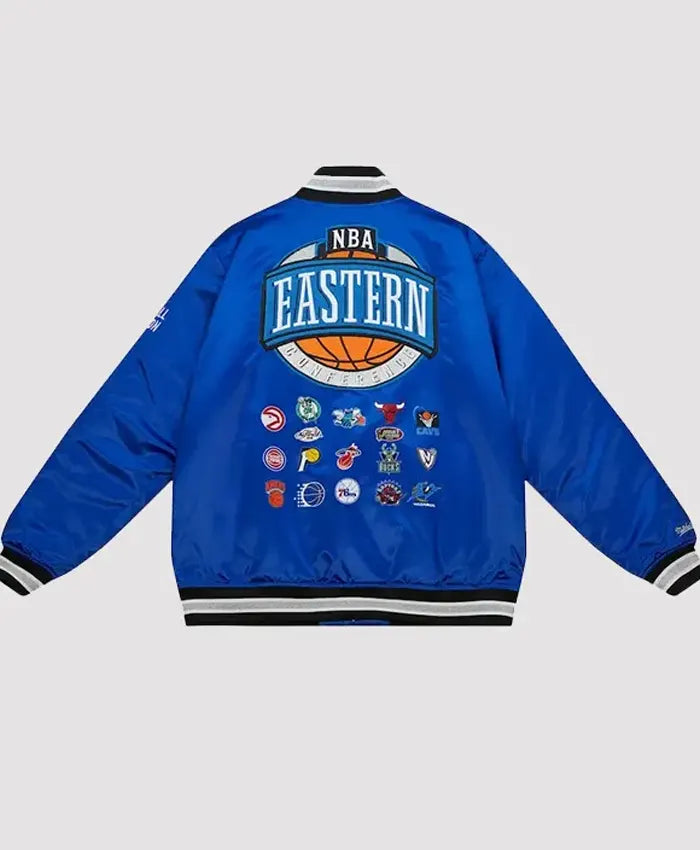Eastern Conference Mitchell & Ness Satin Jacket