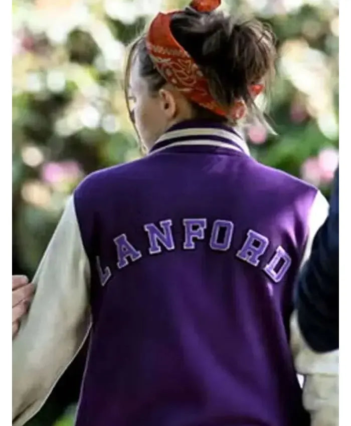Ellie de Lange Run Away Varsity Jacket