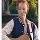Ellie de Lange Run Away Varsity Jacket