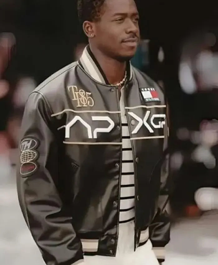 F1 Movie Damson Idris APXGP Varsity Jacket