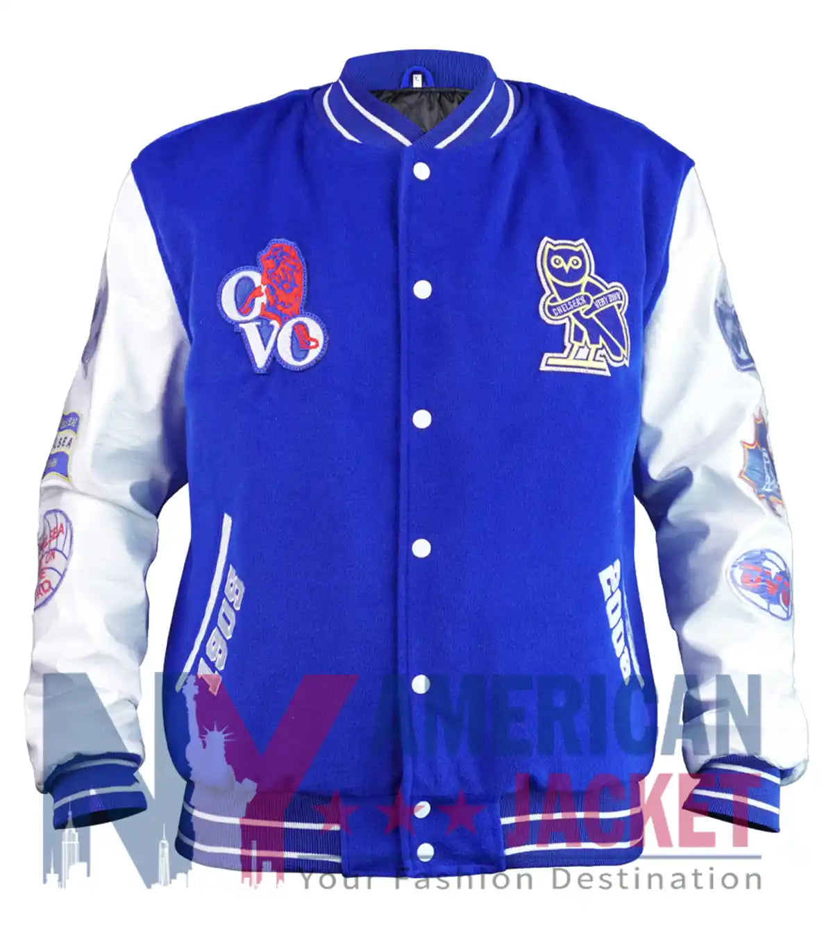 Chelsea FC OVO Varsity Jacket