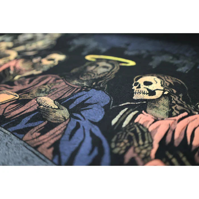 Showroom Last Supper Hoodie – Black Zip-Up Streetwear Statement (Recreated Edition)