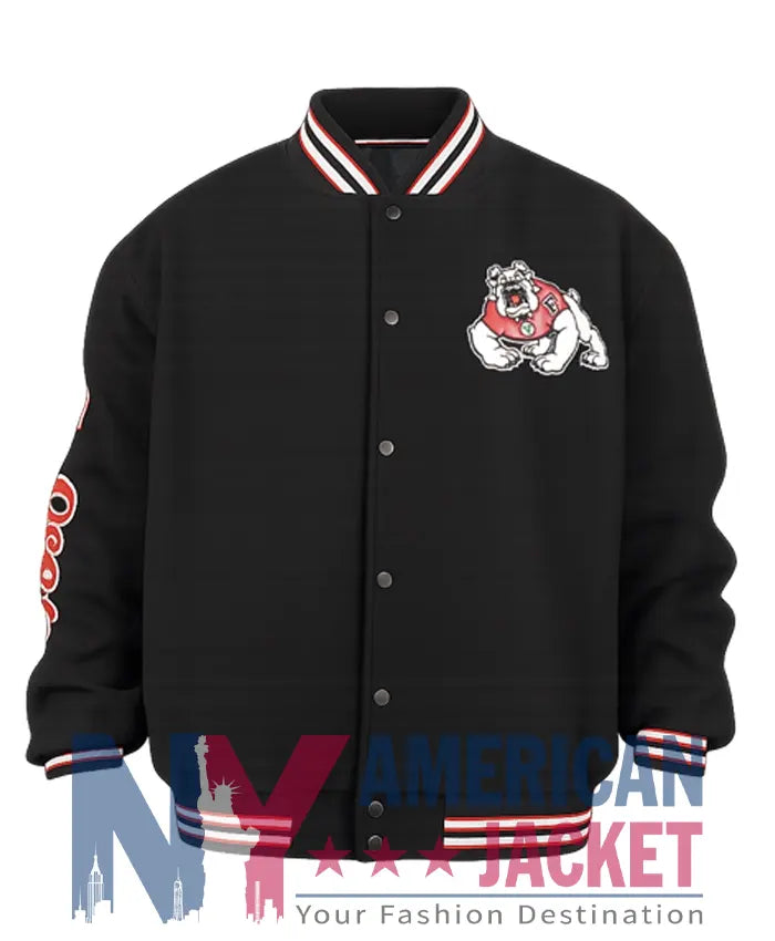 Fresno State Bulldogs Swingman Letterman Varsity Jacket