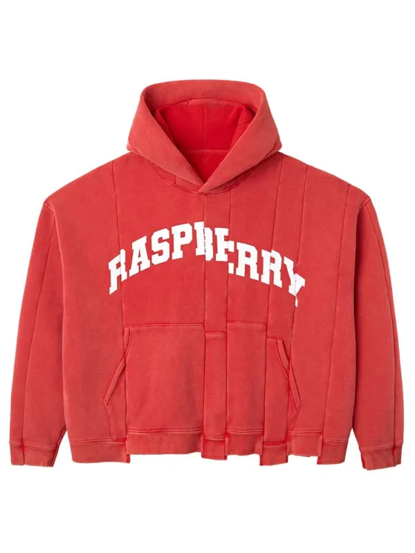 GV Gallery Raspberry Hills Red Spliced Hoodie Recreated Edition