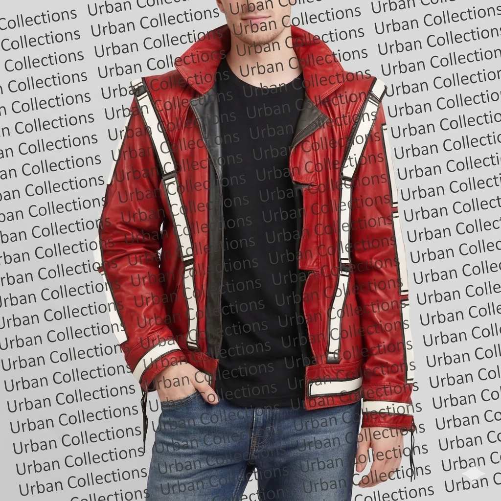Michael Jackson Bad Tour Thriller Leather Jacket