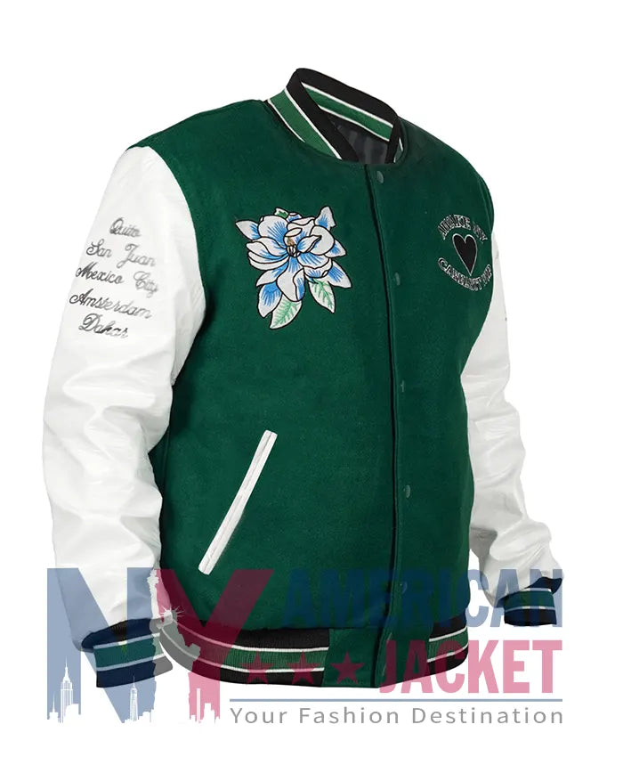 Gigi Hadid Letterman Varsity Jacket