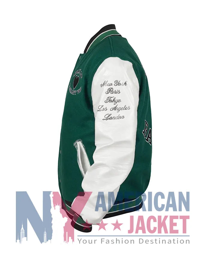 Gigi Hadid Letterman Varsity Jacket