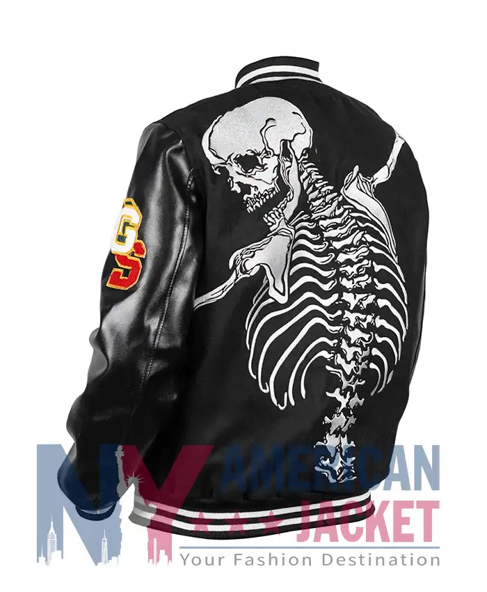 Godspeed James Blake Letterman Varsity Jacket