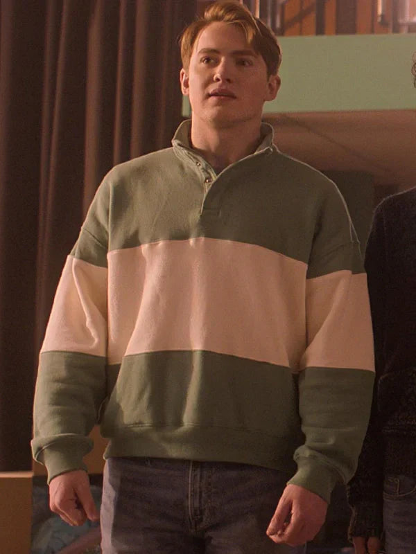Heartstopper S03 Grey Sweatshirt  Recreated Edition