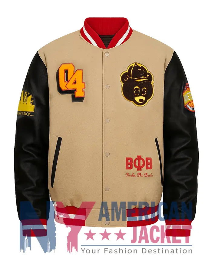 Hip Hop College Dropouts Letterman Jacket
