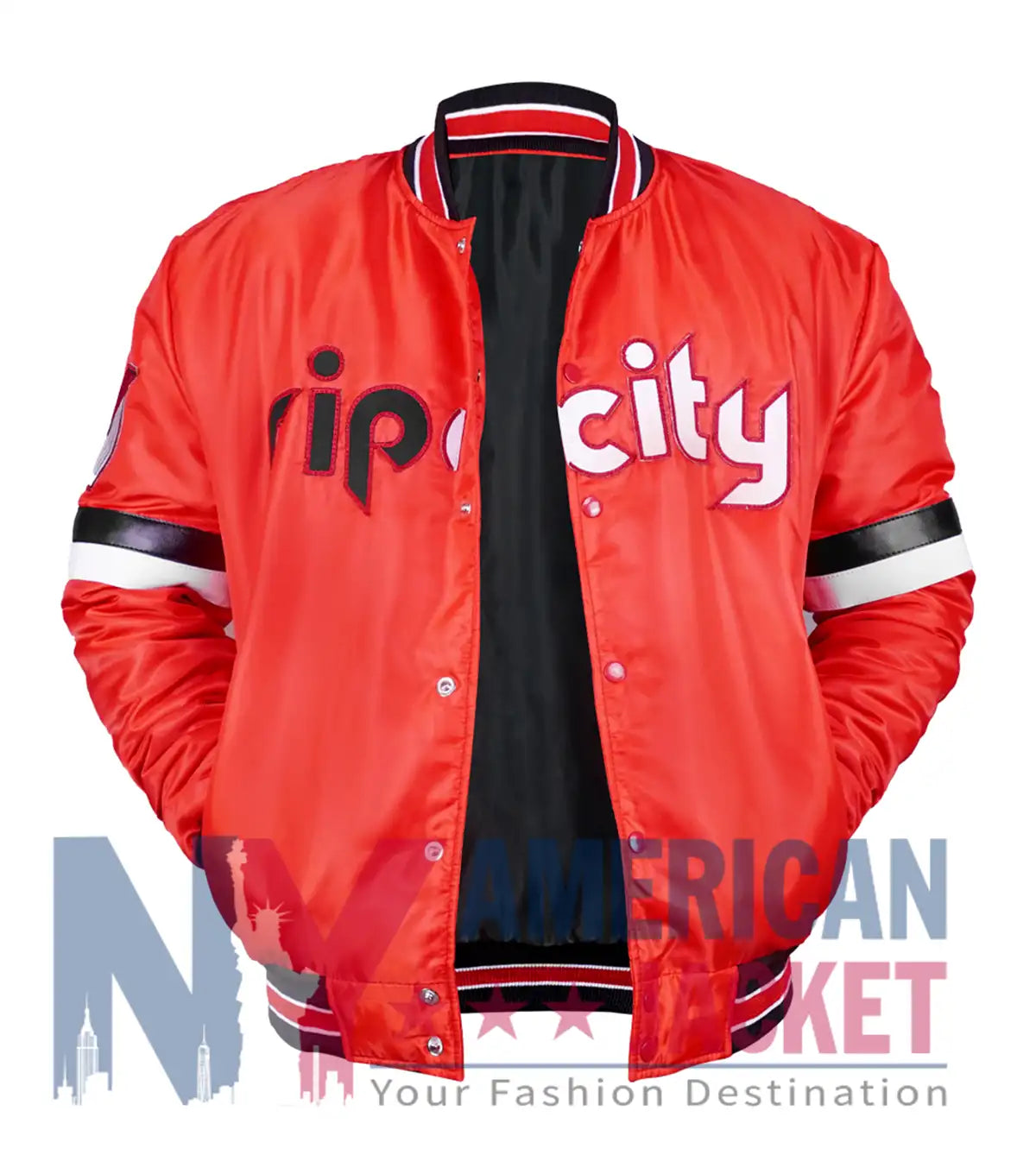 Home Game Portland Trail Blazers Red Jacket