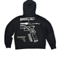 In Glock We Trust Zip-Up Hoodie Recreated Edition