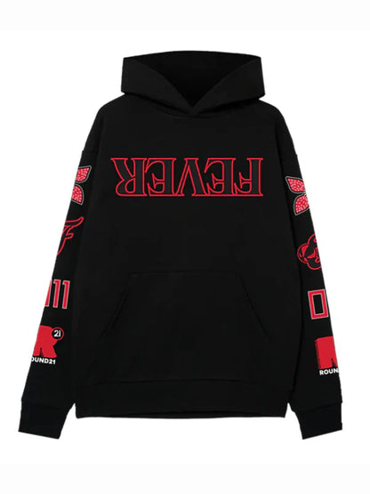 Indiana Fever WNBA x Round21 Stranger Things Parallel Hoodie Recreated Edition