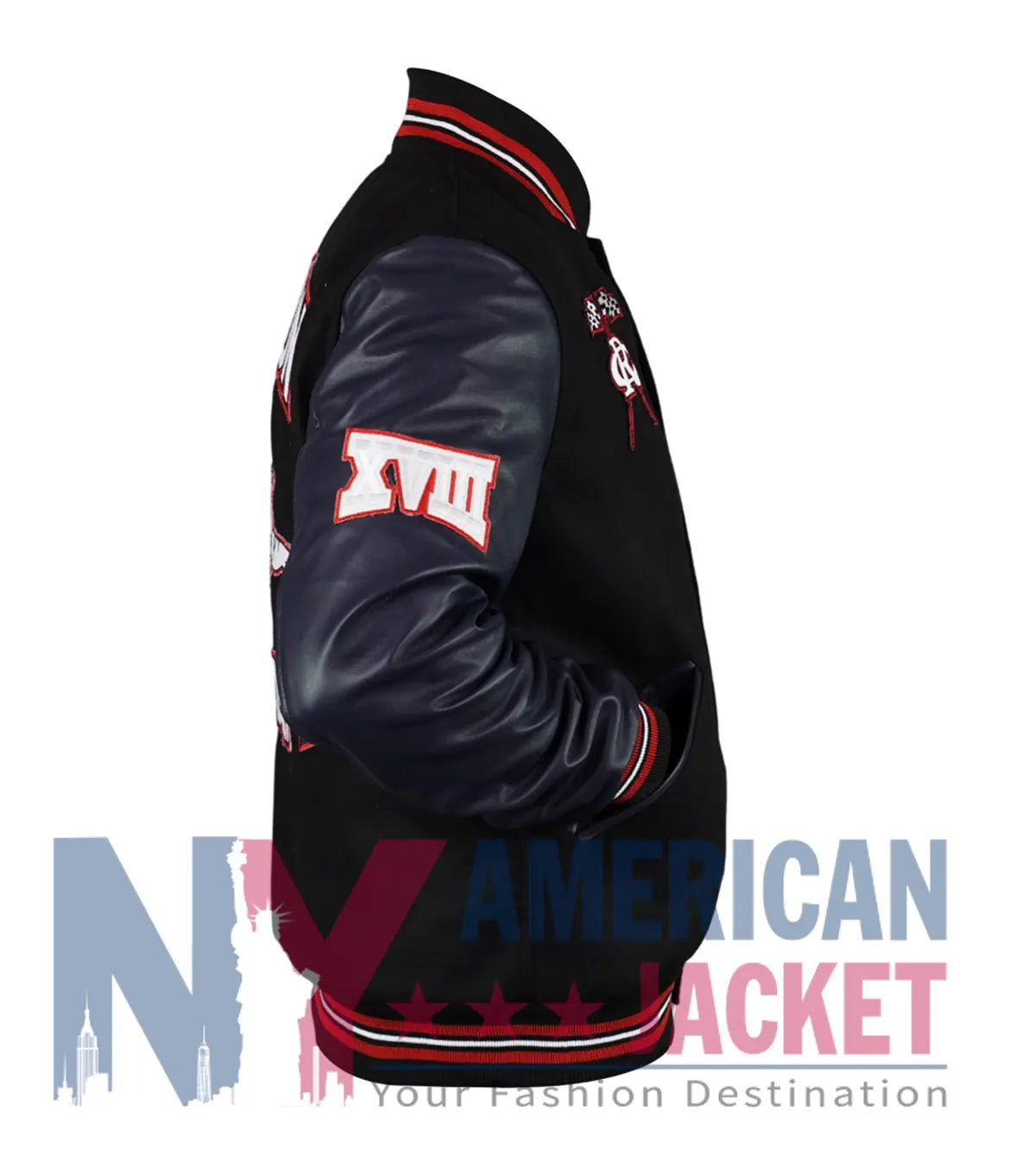 Jackson State University Navy Varsity Jacket