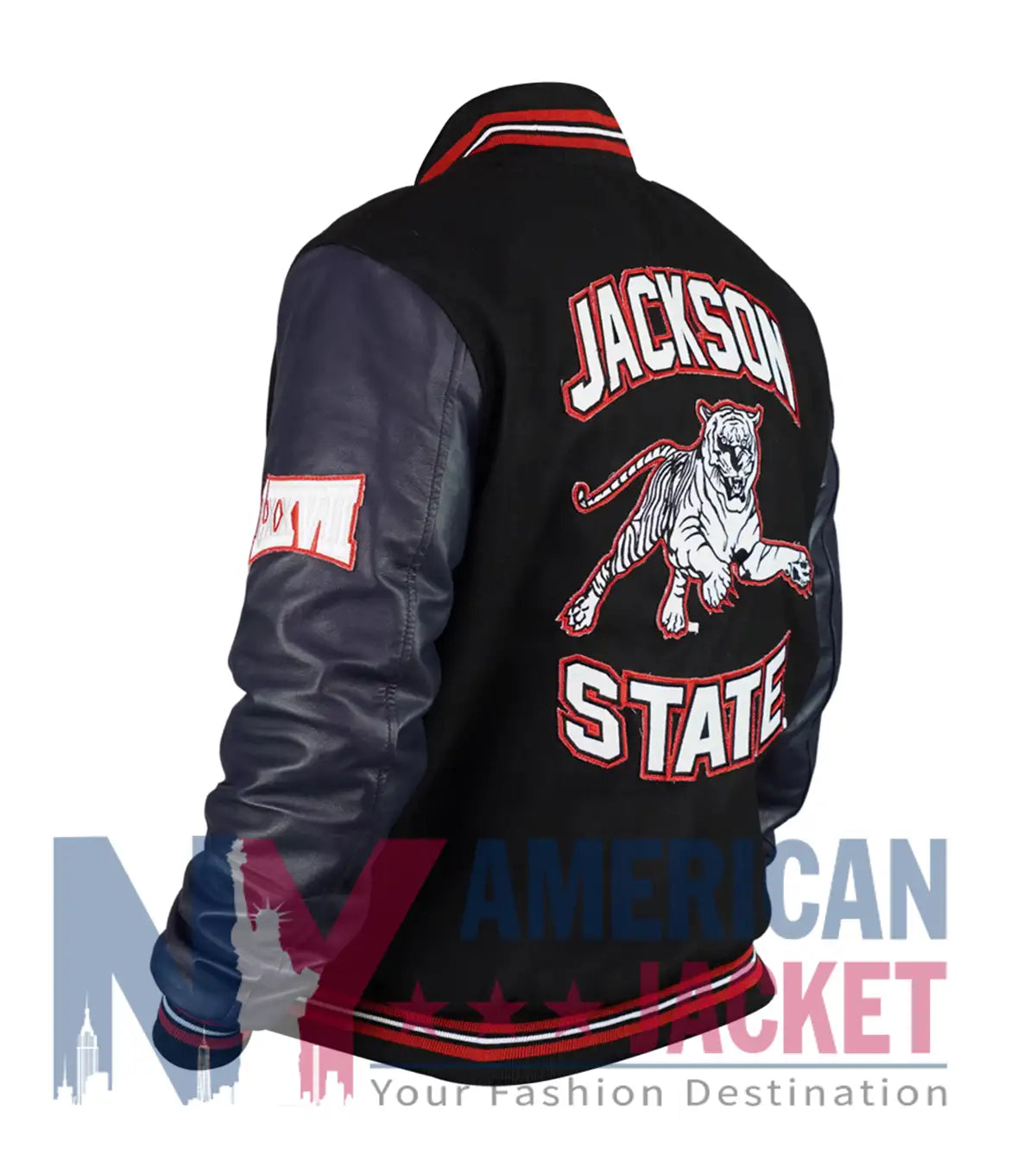Jackson State University Navy Varsity Jacket