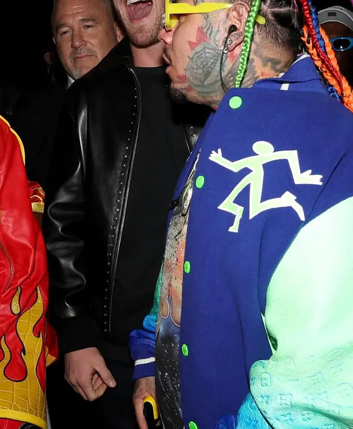 6ix9ine Jake Paul vs Anthony Joshua Varsity Jacket