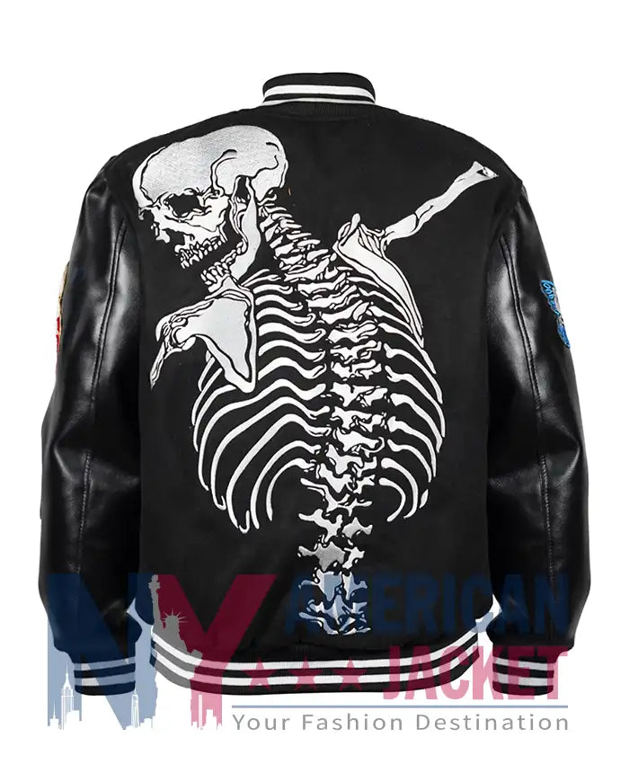 Godspeed James Blake Letterman Varsity Jacket