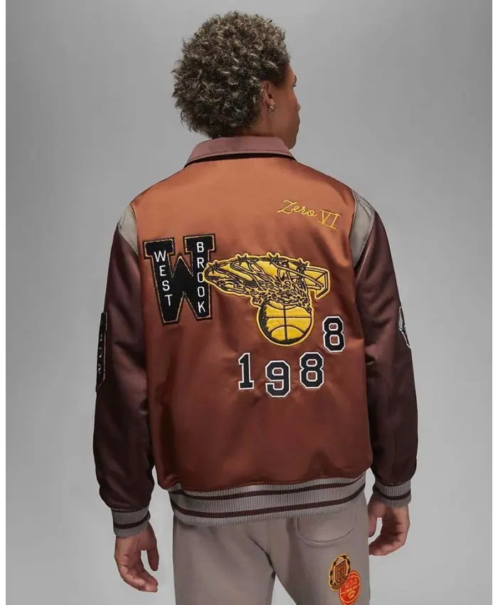 Jordan x NBA Honor The Gift Westbrook Varsity Jacket