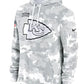 2024 Kansas City Chiefs Arctic Camo Salute to Service Hoodie Recreated Edition