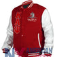 Kappa Alpha Psi Red And White Varsity Jacket