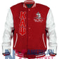 Kappa Alpha Psi Red And White Varsity Jacket