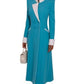 Trooping The Colour 2025 Kate Middleton Blue Coat Dress – Regal Elegance &amp; Timeless Style