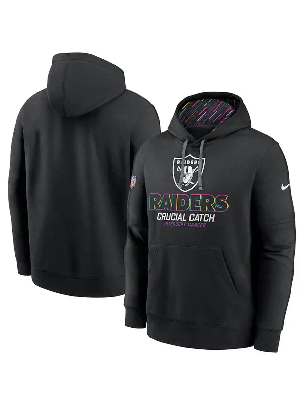 Las Vegas Raiders Crucial Catch Club Hoodie Recreated Edition