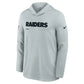Las Vegas Raiders Sideline Performance Long Sleeve Hoodie T-Shirt Recreated Edition