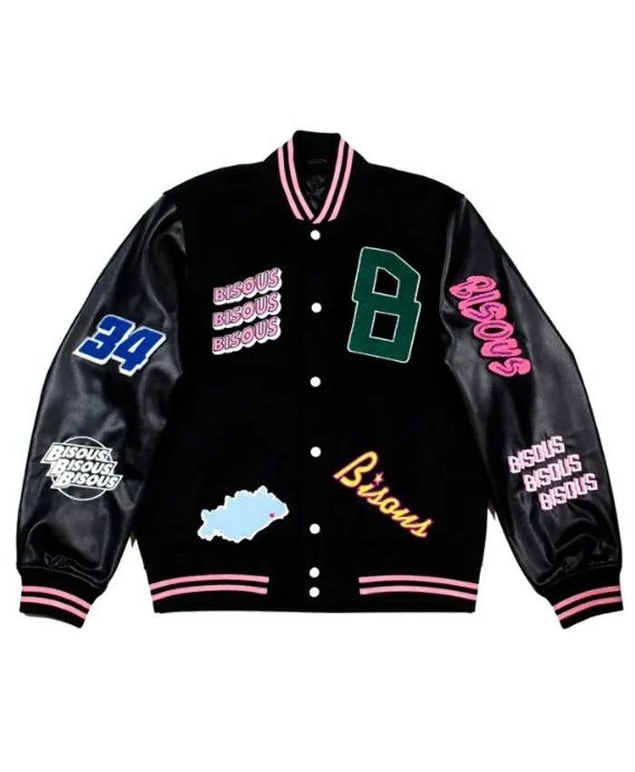 Too Much 2025 Leo Reich Varsity Jacket