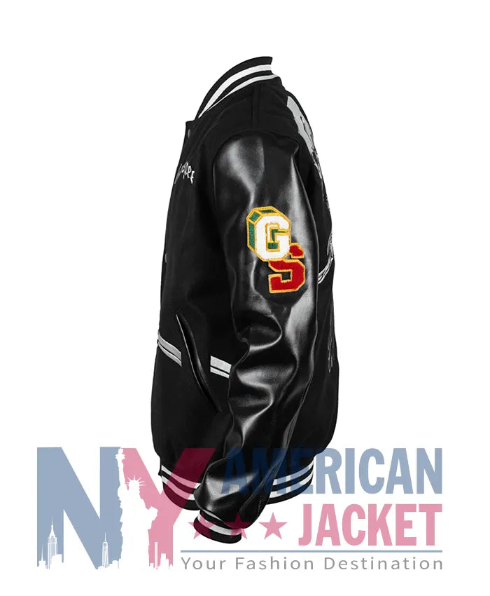 Godspeed James Blake Letterman Varsity Jacket