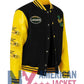 Lacoste Two-Tone Letterman Jacket