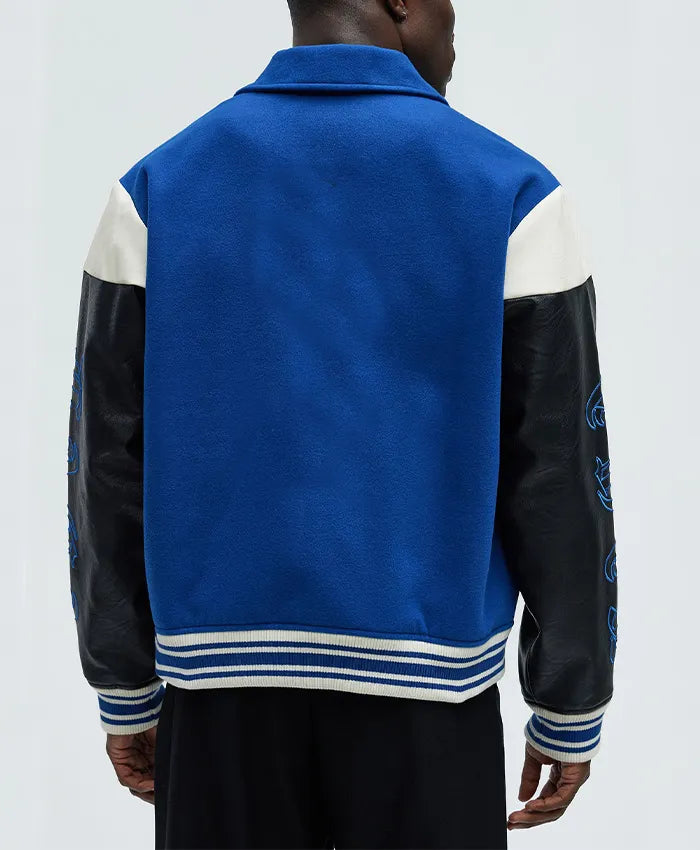 Lettermen Men’s Royal Blue Varsity Jacket