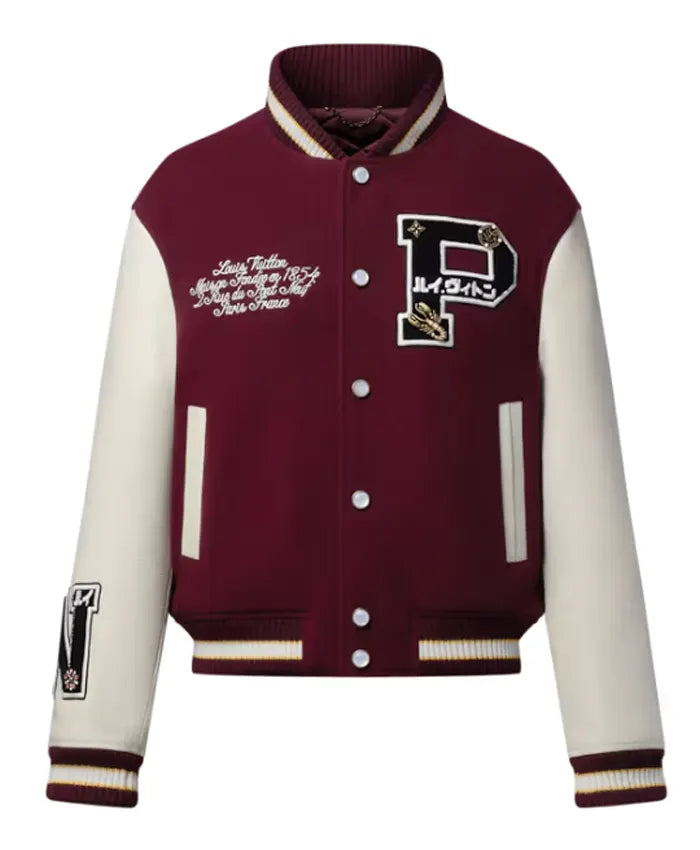 Louis Vuitton Epi Leather Varsity Jacket