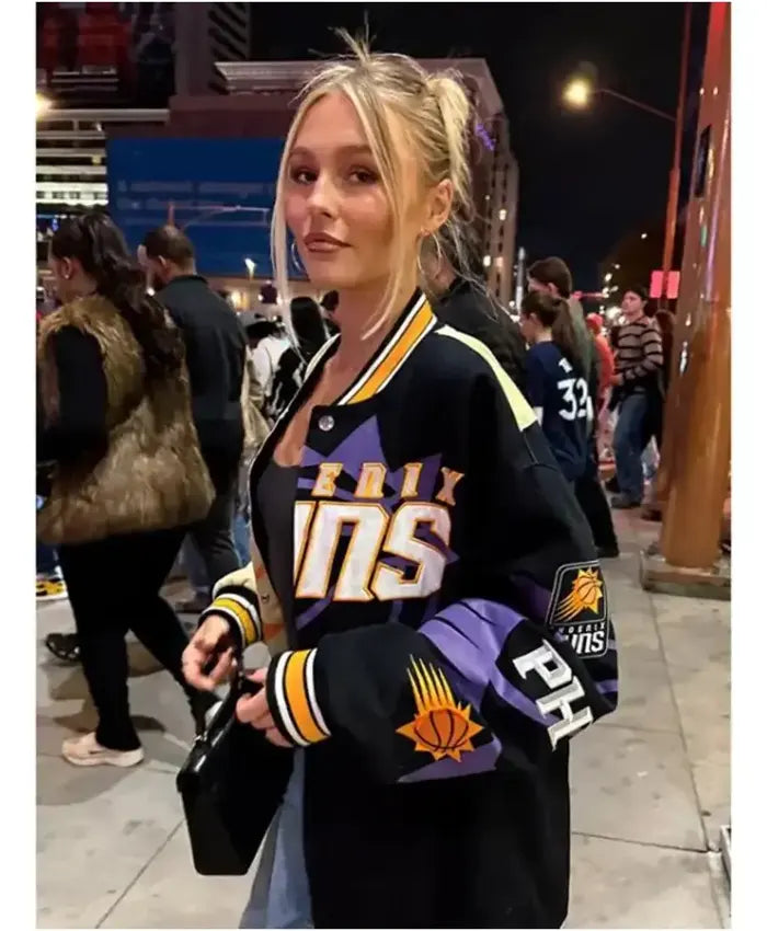 Madison Nelson Phoenix Suns Split All Over Jacket