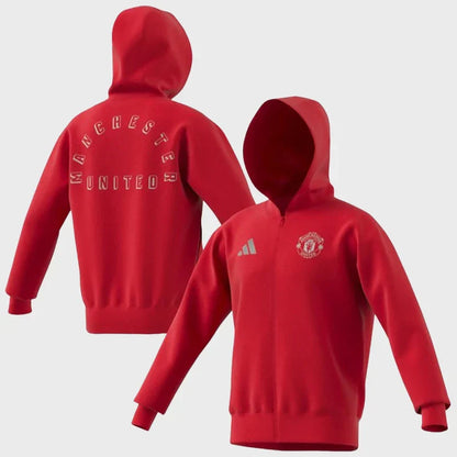Manchester United Anthem Full-Zip Hoodie Recreated Edition