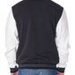 Martinez Black And White Varsity Wool Jacket