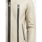 Mason White Leather Jacket – Men’s Premium White Leather Jacket