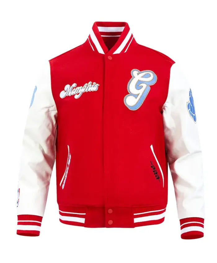 Memphis Grizzlies 2024/25 City Edition Chenille Varsity Jacket