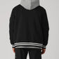 Men’s Black Vintage Varsity Jacket