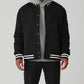 Men’s Black Vintage Varsity Jacket