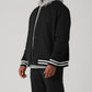 Men’s Black Vintage Varsity Jacket