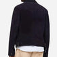 Men’s Blue Suede Leather Jacket - Stylish and Elegant